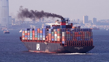 air pollution from ship