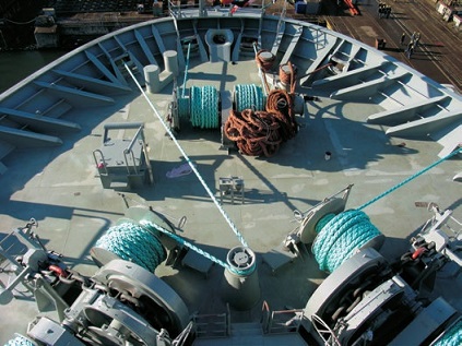 Anchor & mooring deck