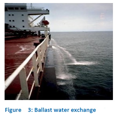 ballast water exchange flow trough method