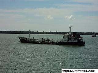 Oil tanker at Port klang anchorage